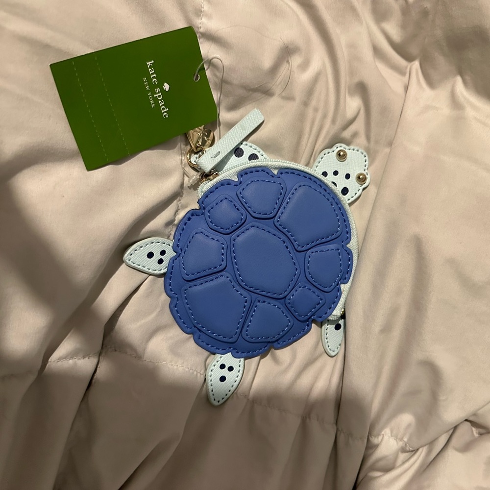 Kate spade turtle coin pouch wallet